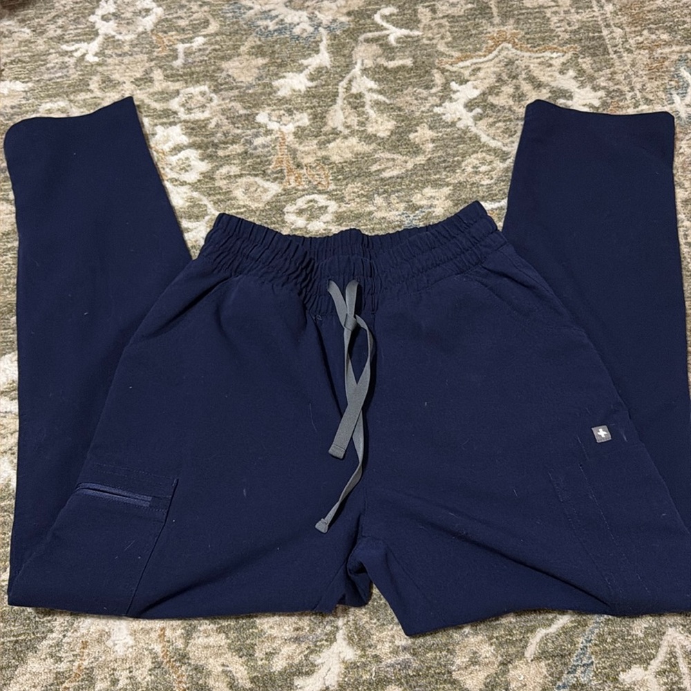 Figs high-waist scrub pants XSP